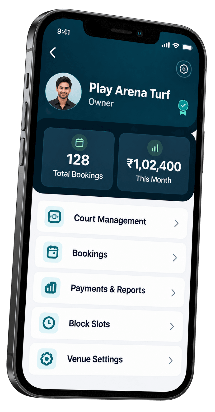 Playcific Venue Owner App